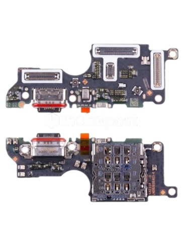 Шлейф плата для Realme 15T 5G (RMX5111) на системный разъем + разъем гарнитуры + микрофон ОЕМ