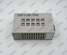 Многофункциональный Адаптер С 20 Портами USB-зарядки - ЕС SDK DG-USB-20D 60W 12A