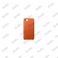 Чехол Apple iPhone 7 / 8 / SE (2020) Leather Case (коричневый)