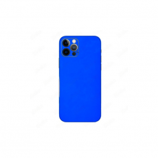 Защитное стекло для iPhone 12 Pro Max 3D заднее синий