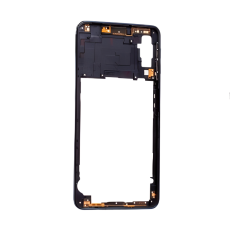 Средняя часть корпуса для Samsung A750F Galaxy A7 (2018) (черный) OEM