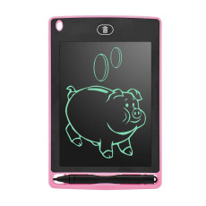 Электронный графический LCD планшет для рисования со стилусом 8.5 розовый