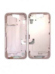Средняя рамка (корпус) iPhone 15 (розовый) OEM