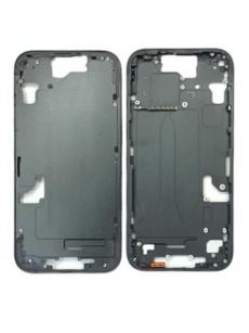 Средняя рамка (корпус) iPhone 15 (черный) OEM
