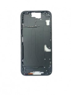 Средняя рамка (корпус) iPhone 15 Plus (черный) OEM