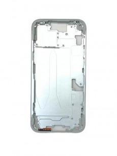 Средняя рамка (корпус) iPhone 15 Plus (голубой) OEM