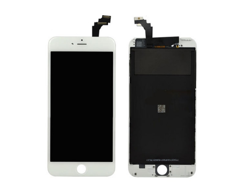Дисплей для iPhone 6 Plus с рамкой белый ODM стекло