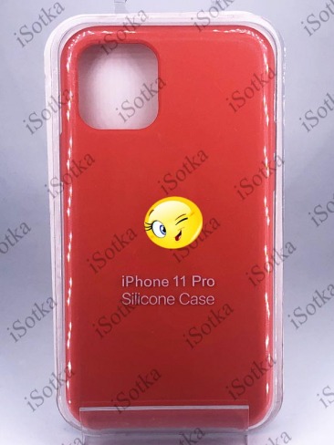 Чехол Apple iPhone 11 Pro Silicone Case №13 (Морковный)