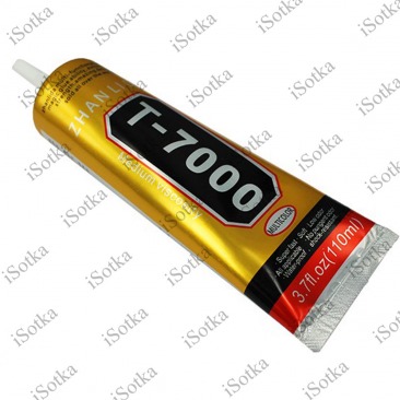 Клей-герметик для дисплеев и тачскринов Zhalinda T7000 (черный) 110 ml