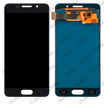 Дисплей для Samsung SM-A310F Galaxy A3 2016 тачскрин черный OEM LCD