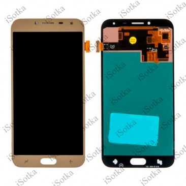 Дисплей для Samsung SM-J400F Galaxy J4 2018 тачскрин золотой OEM