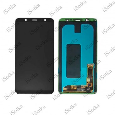 Дисплей для Samsung SM-A605F Galaxy A6 Plus (2018) + тачскрин (черный) (оригинал LCD)