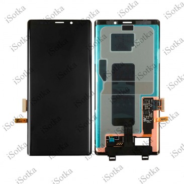 Дисплей для Samsung SM-N960F Galaxy Note 9 тачскрин черный OEM LCD