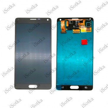 Дисплей для Samsung SM-N910F Galaxy Note 4 тачскрин черный OEM LCD