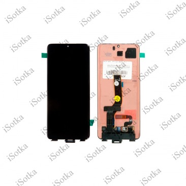Дисплей для Samsung SM-G985F Galaxy S20 Plus тачскрин черный OEM
