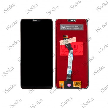 Дисплей для Xiaomi Mi 8 Lite тачскрин черный OEM