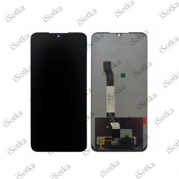 Дисплей для Xiaomi Redmi Note 8T тачскрин черный OEM LCD