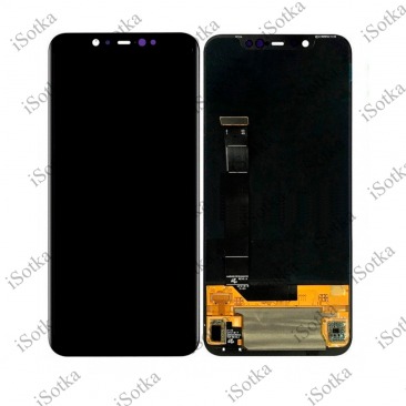Дисплей для Xiaomi Mi 8 тачскрин черный OEM LCD