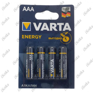 Элемент питания щелочной Varta Energy AAA