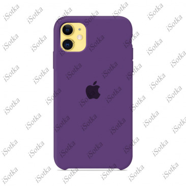 Чехол Apple iPhone 11 Silicone Case №37 (Ультра -Фиолетовый)