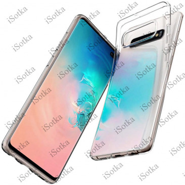 Чехол Samsung G973 Galaxy S10 силикон ультротонкий