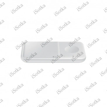Беспроводное зарядное устройство для телефона wireless charging плоское (белый)