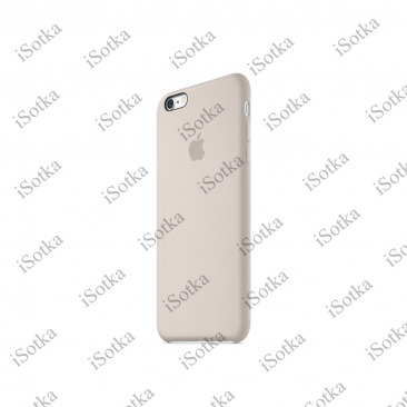 Чехол Apple iPhone 7 / 8 / SE (2020) Leather Case (серый)