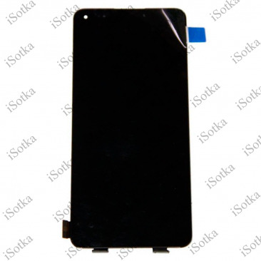 Дисплей для Xiaomi Mi 11 Lite Mi 11 Lite 5G тачскрин черный OEM LCD