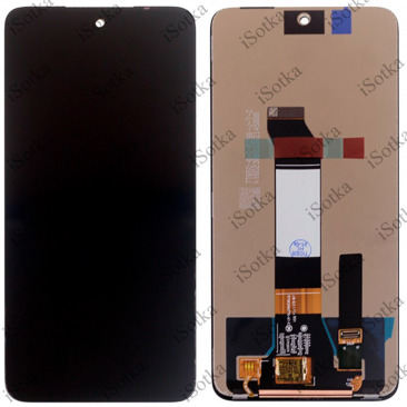 Дисплей для Xiaomi Poco M3 Pro Pro 5G Redmi Note 10 5G 10T 5G тачскрин черный OEM
