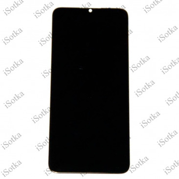 Дисплей для Samsung SM-A025F Galaxy A02s тачскрин черный OEM LCD