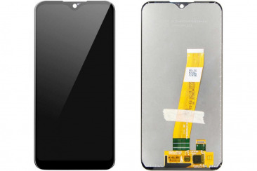 Дисплей для Samsung SM-A015F / SM-M015F Galaxy A01 / M01 + тачскрин (черный) (широкий коннектор) (оригинал LCD)