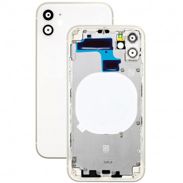 Корпус для iPhone 11 (Ростест) (белый) OEM