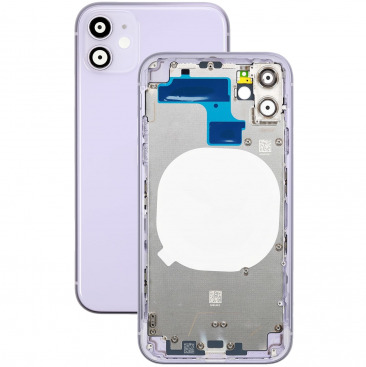 Корпус для iPhone 11 (Ростест) (фиолетовый) OEM