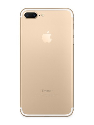 Корпус для iPhone 7 Plus (Ростест) (золотой) OEM
