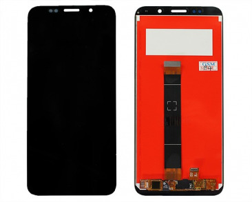 Дисплей для Huawei Honor 7A, Y5 Prime 2018, 9S, Y5 Lite тачскрин черный OEM LCD
