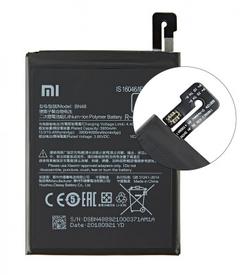 Аккумулятор для Xiaomi Redmi Note 6, Note 6 Pro (BN48) 3900mAh OEM