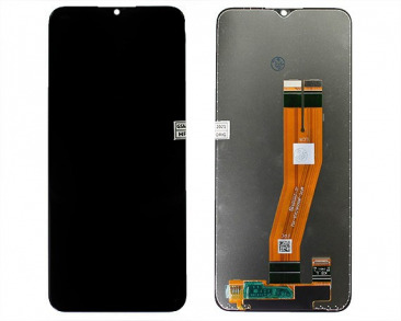 Дисплей для Samsung SM-A037F Galaxy A03s тачскрин черный OEM