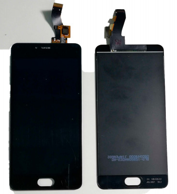 Дисплей для Meizu M3s тачскрин черный OEM LCD