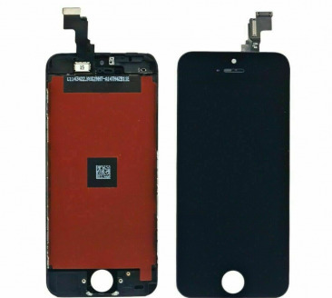 Дисплей для iPhone 5C с рамкой черный ODM стекло