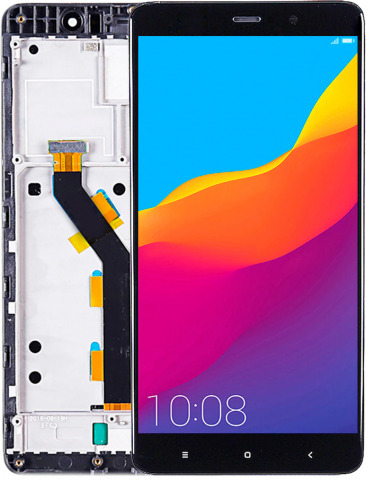 Дисплей для Xiaomi Mi 5s Plus в рамке тачскрин белый