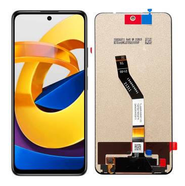 Дисплей для Xiaomi Poco M4 Pro 5G тачскрин черный OEM