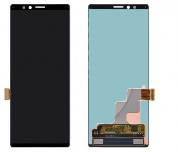 Дисплей для Sony Xperia 1 тачскрин черный OEM LCD