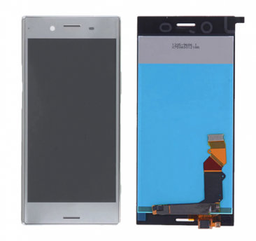 Дисплей для Sony Xperia XZ Premium G8142 тачскрин серебряный OEM