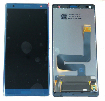 Дисплей для Sony Xperia XZ2 H8266  XZ2 Dual H8296 тачскрин синий OEM