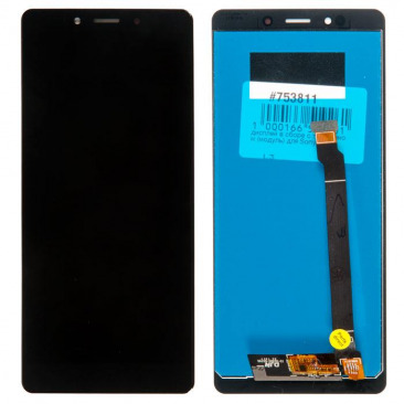 Дисплей для Sony Xperia L3 L3312,  L3 Dual L4312 тачскрин черный OEM