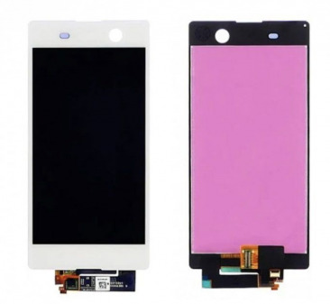 Дисплей для Sony Xperia M5,  M5 Dual E5603 E5633 тачскрин белый OEM