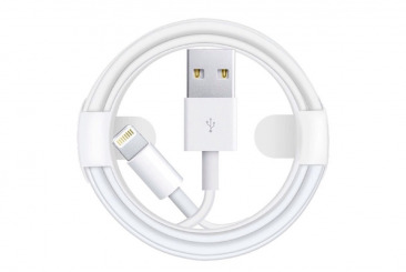 Дата кабель Apple Lightning - USB 1м белый оригинал