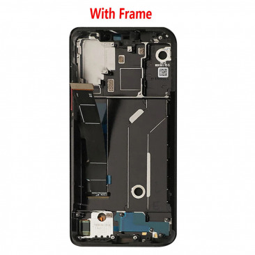 Дисплей для Xiaomi Mi 8 в рамке тачскрин черный OEM