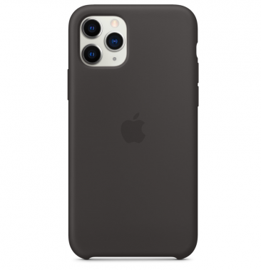 Чехол для iPhone 11 Pro Silicone Case черный