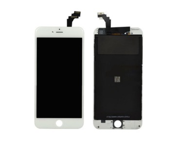 Дисплей для iPhone 6 Plus, с рамкой, белый, ODM